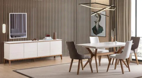 Enzio Aytaşı Modern Dining Room Set