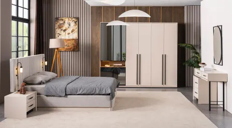 Zumrut 6-Door Bedroom Set