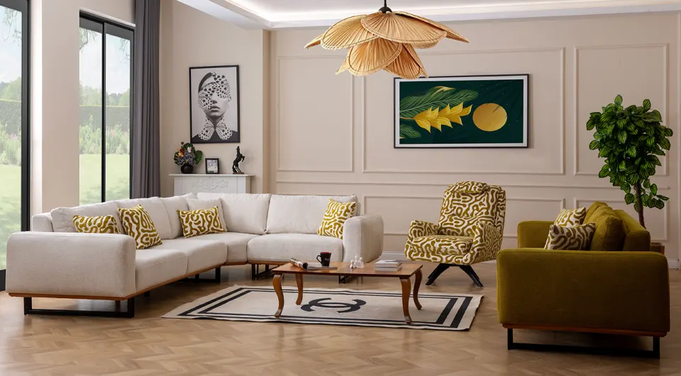 Dante Corner Sofa Set