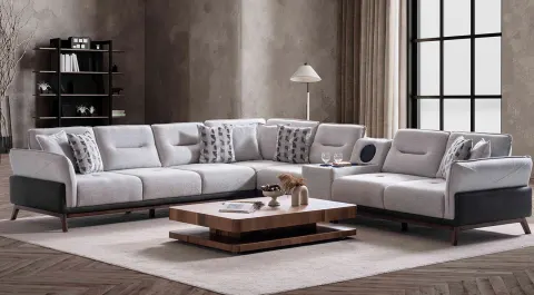 Fox Sound System Corner Sofa Set