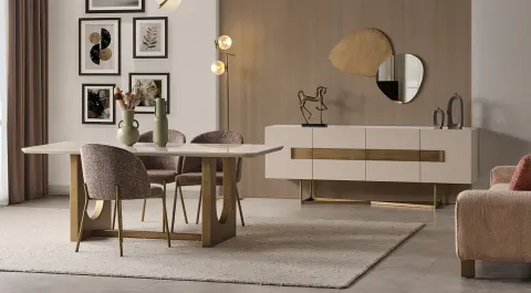Doruk Modern Dining Room Set
