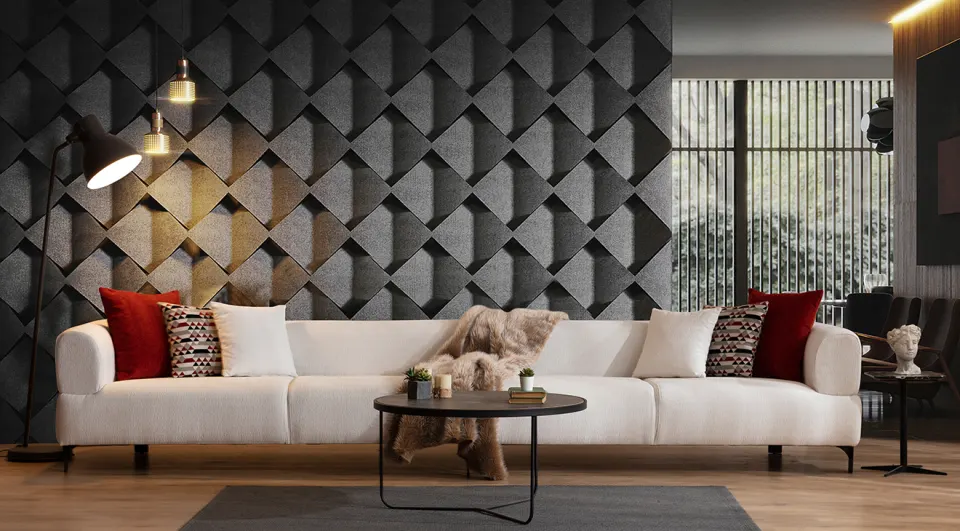 Cratos Modular Metal Leg Sofa Set