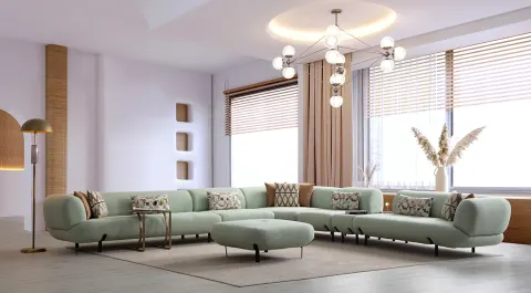 Manetti Modular Modern Corner Sofa Set
