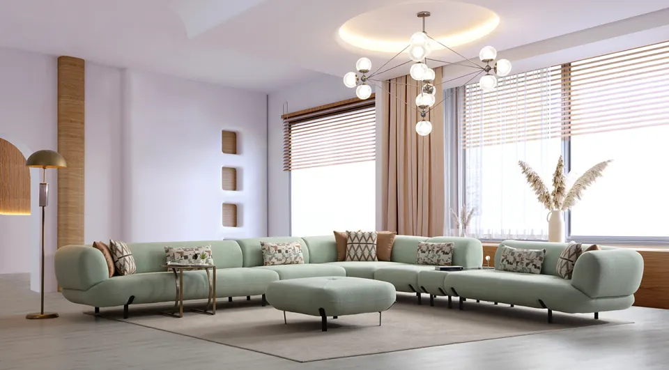 Manetti Modular Modern Corner Sofa Set