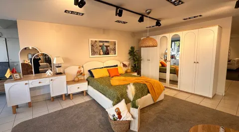 Bohem Moonstone 6 Doors Bedroom Set