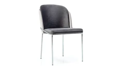 Magnum Silver Metal Leg Chair