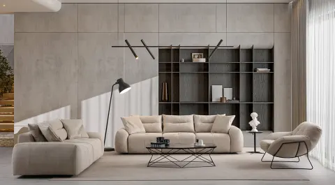 Fendi Sofa Bed Set