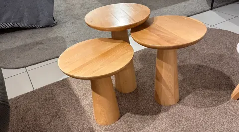 3-Seat Mushroom Coffee Table