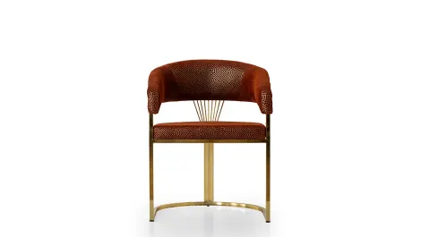 Ruya Metal Leg Chair