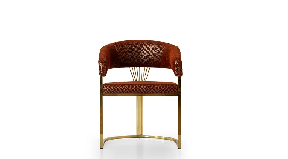 Ruya Metal Leg Chair
