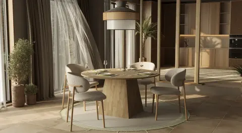Ayla Bohemian Dining Set 