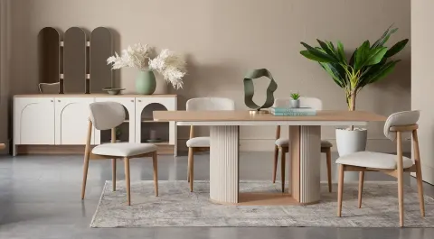 Milos Bohemian Dining Room Set