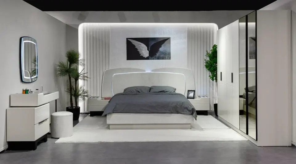Focus 6 Covered Bedroom Set