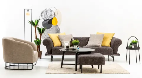 Lenora Modern Sofa Set