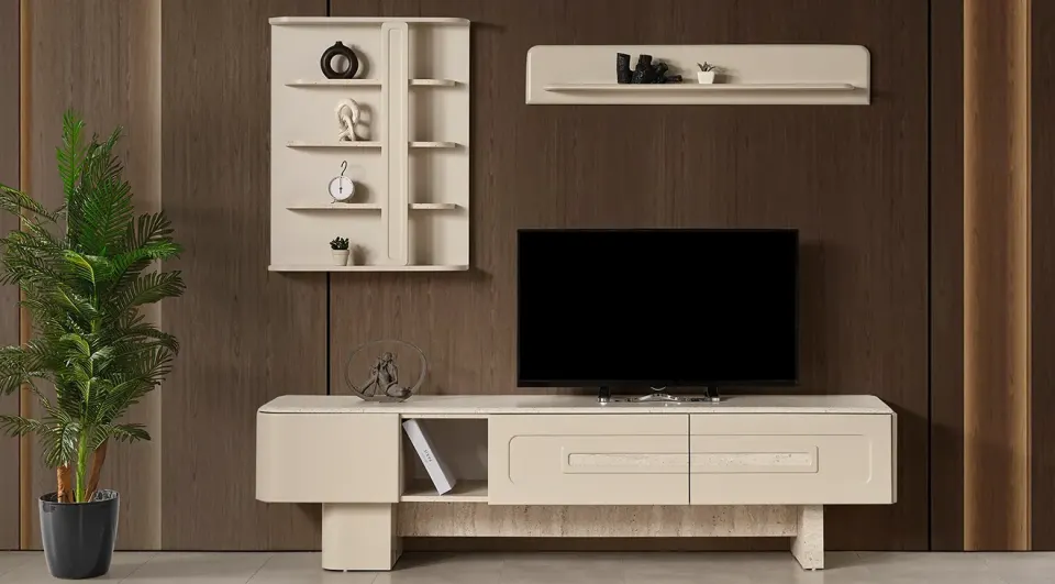 Milan Moonstone TV Unit