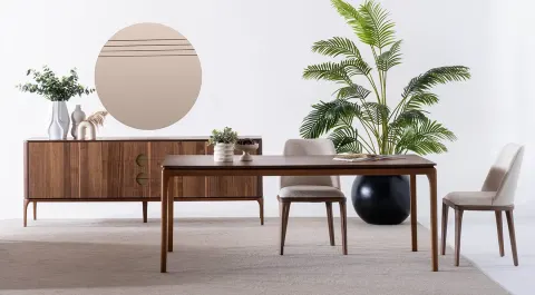 Magnum Walnut Dining Room Set
