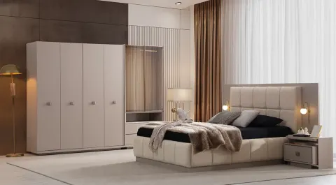 Inci 6 Door Bedroom Set