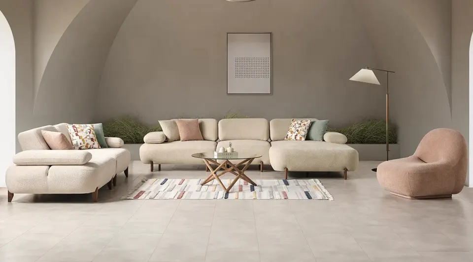 Perla Corner Sofa Set