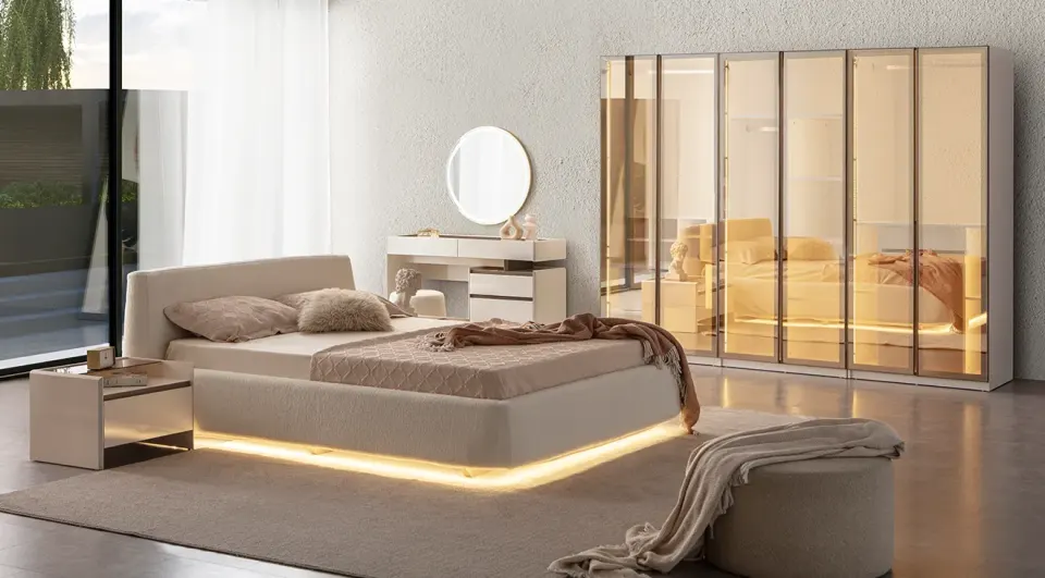 Monza 6 Door Bedroom Set