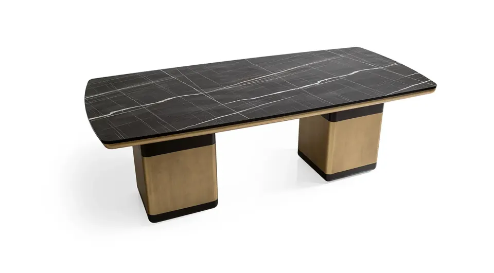 Palermo Marble Patterned Dining Table