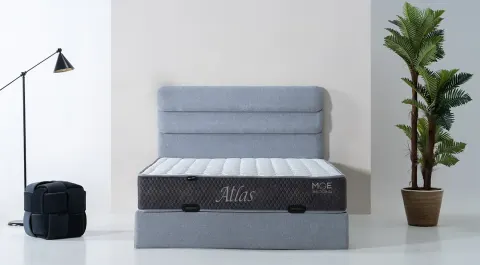 Atlas Bed Base Headboard Set