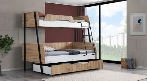 Alba White Bunk Bed
