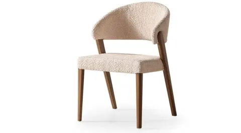Zirve Wooden Legged Chair