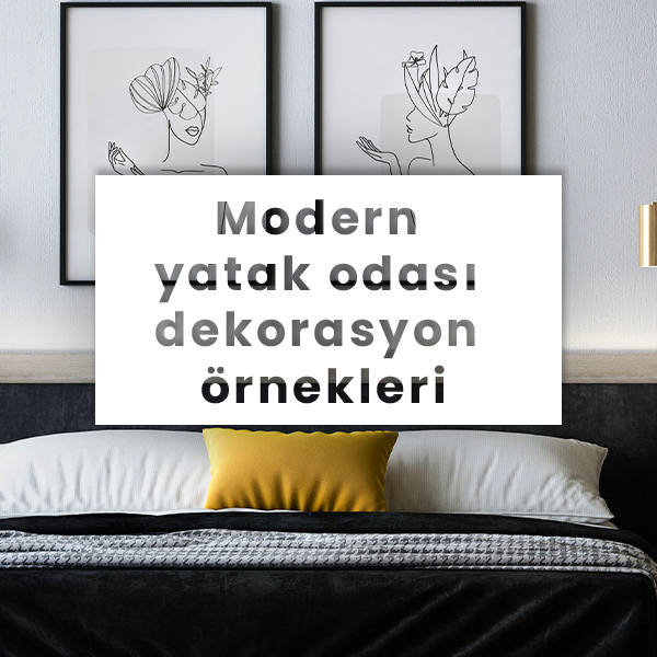 Modern Yatak Odası Dekorasyon Örnekleri 