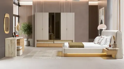 Angel 6 Kapaklı Yatak Odası Takımı