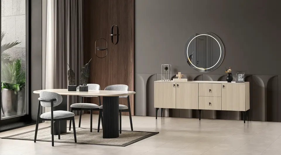 Arrya Modern Yemek Odası Takımı