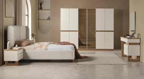 Palermo Modern 6 Kapaklı Yatak Odası Takımı