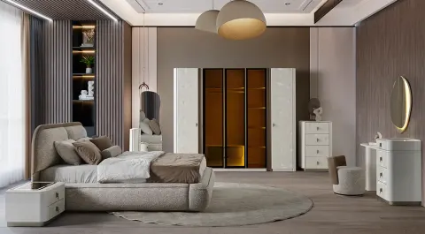 Voyage 5 Kapaklı Yatak Odası Takımı