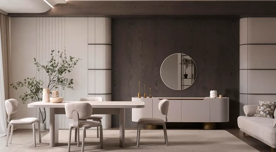 Hazel Metal Ayaklı Yemek Odası Takımı