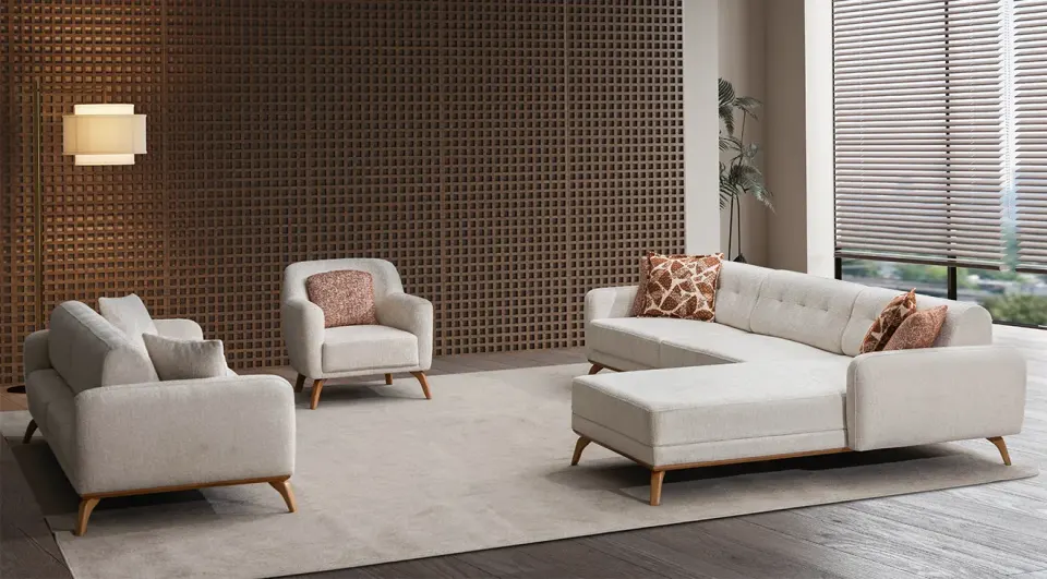Loft Yataklı Kanepeli Köşe Koltuk Takımı