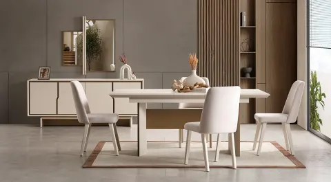 İpek Modern Yemek Odası Takımı