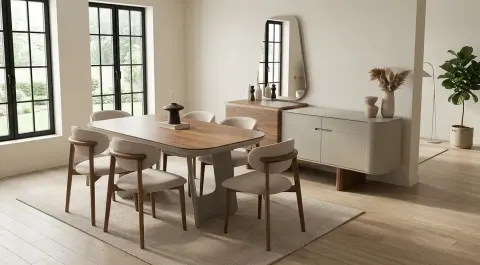 Kapadokya Modern Yemek Odası Takımı