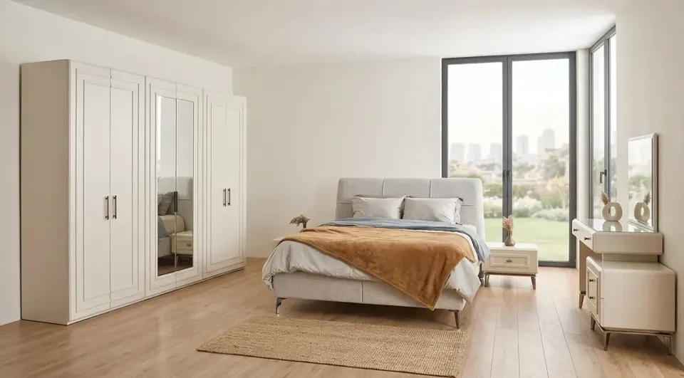 Marin 6 Kapaklı Yatak Odası Takımı