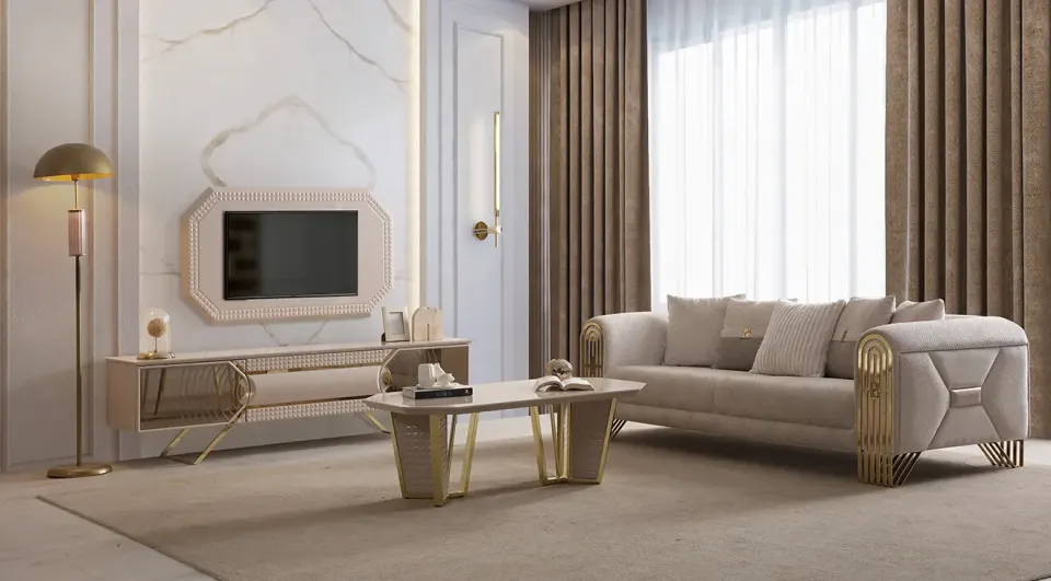 Sultan Metal Ayaklı Tv Ünitesi