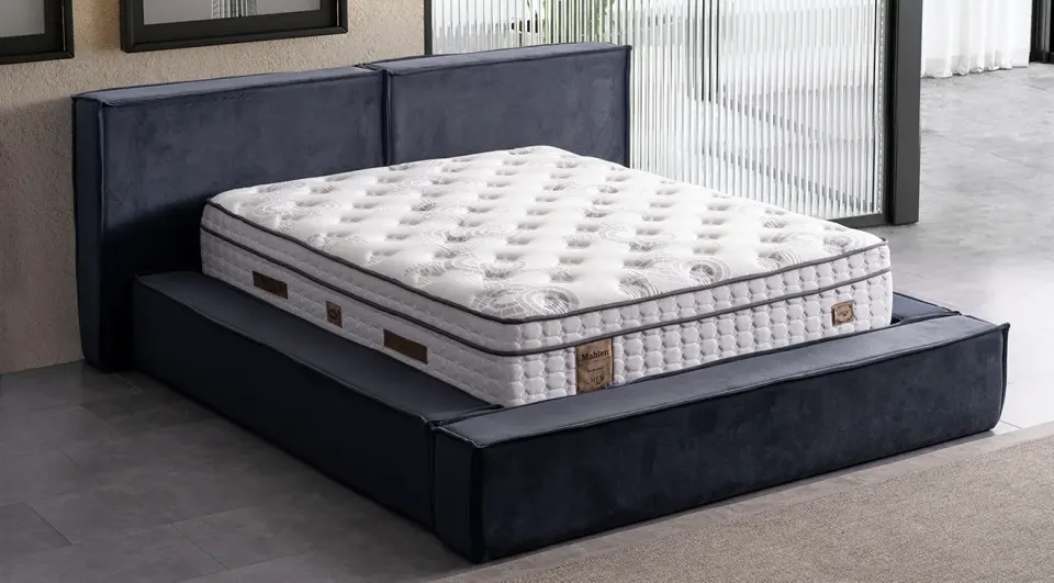 Loft Antrasit Baza Başlık Set