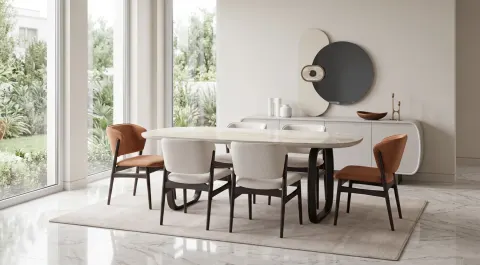 Halka Modern Yemek Odası Takımı