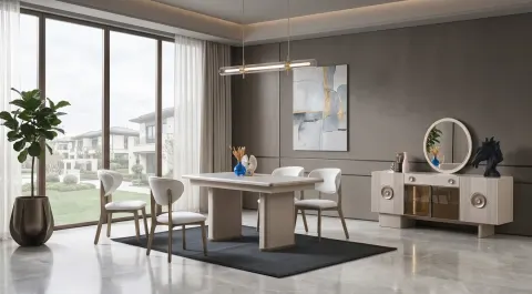 Rana Modern Yemek Odası Takımı