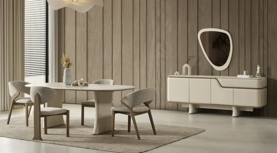 Mocha Modern Yemek Odası Takımı