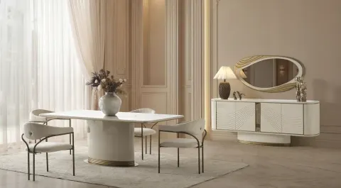 Messina Modern Yemek Odası Takımı