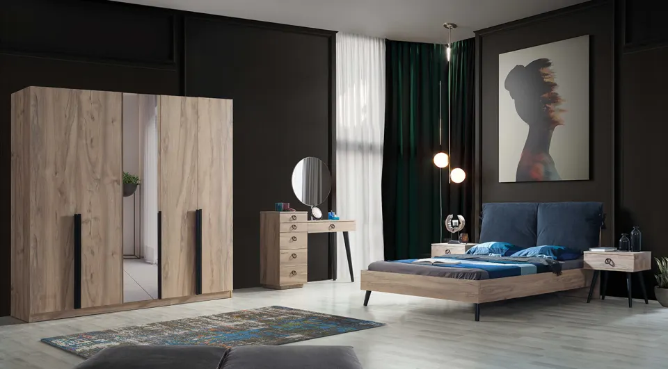 Premium 5 Kapaklı Yatak Odası Takımı