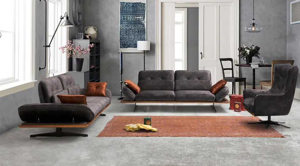Prag Yataklı Modern Koltuk Takımı