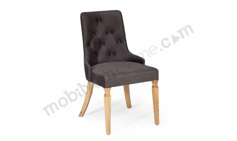 Mikanos Sandalye (Ahşap Ayak)