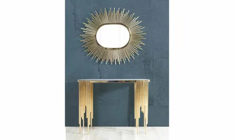 Kristal Gold Metal Ayaklı Dresuar