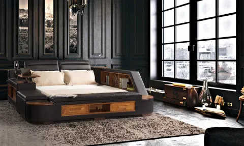 Luxe Life Black Ses Sistemli Akıllı Karyola