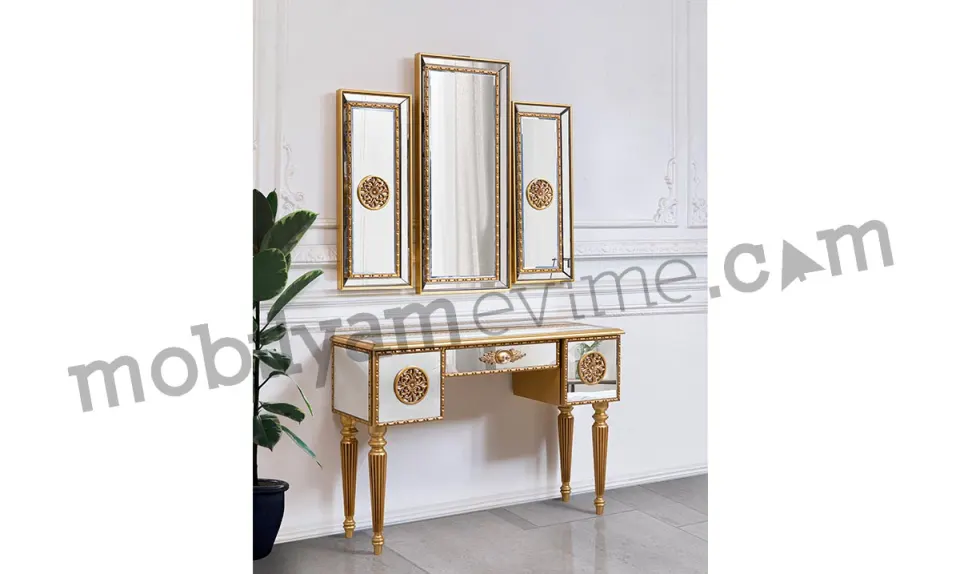 Saray Gold Ayaklı Dresuar