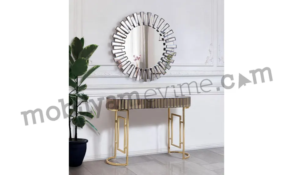 Sergio Gold Metal Ayaklı Dresuar